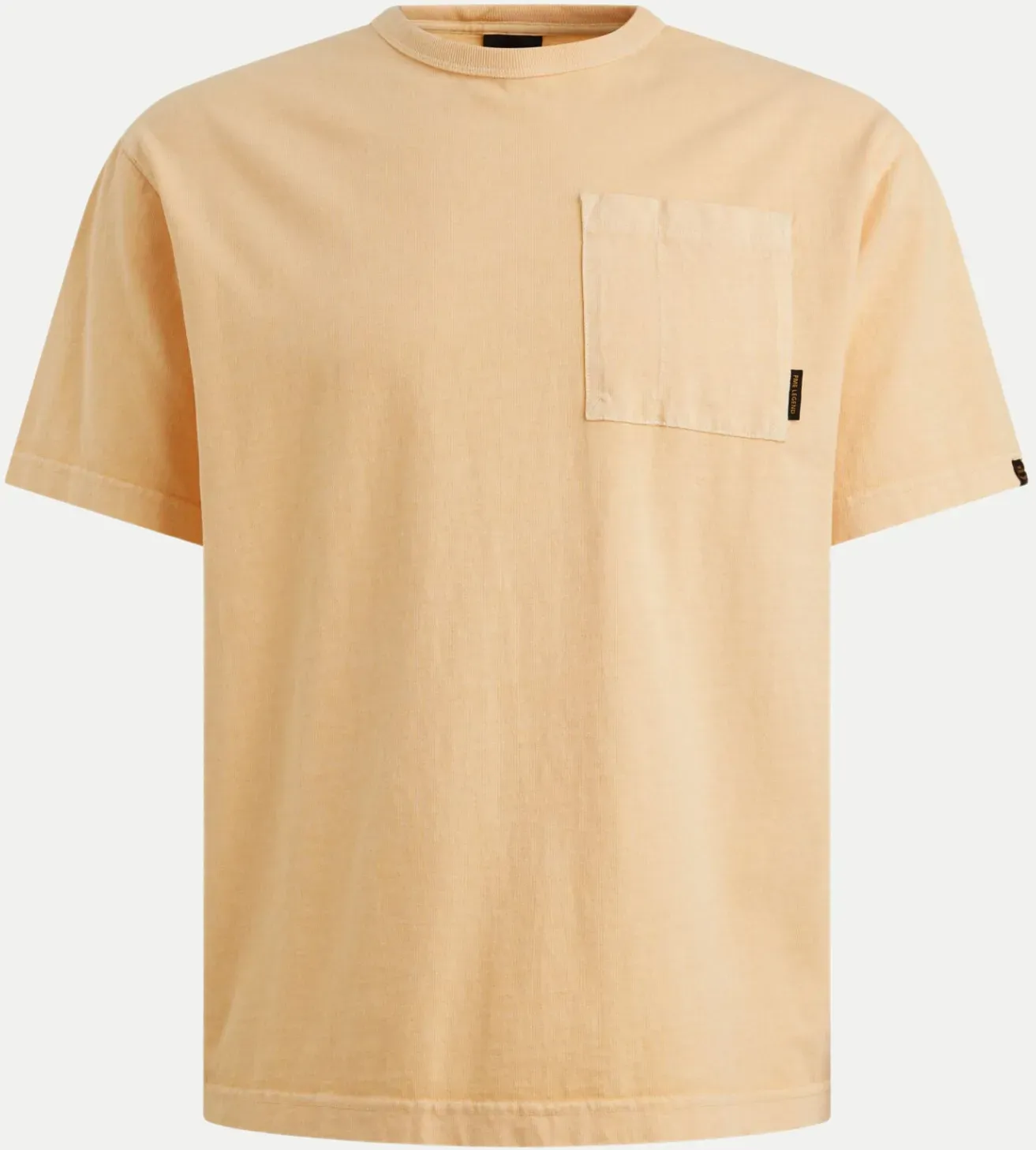 T-Shirt mit Brusttasche Beige XL