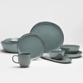 VAN WELL Kaffeetasse 0,32 l Grau 6 St.