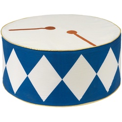 Sitzkissen Drum (Ø50) In Blau