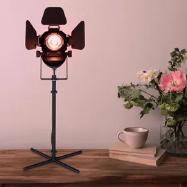 GLOBO Tischleuchte Schwarz