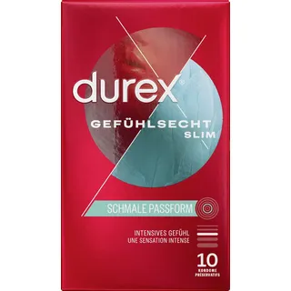 DUREX Gefühlsecht Slim Fit 10 St.