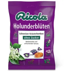 Ricola Holunderblüten ohne Zucker 75 g