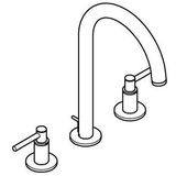 Grohe Atrio 20649, Rohrauslauf Hebelgriff supersteel