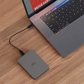 LaCie Mobile Drive Moon 1 TB USB 3.0 Silber STLP1000400
