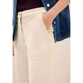 Cecil Style Neele Wide Leg Cordhose Beige 29
