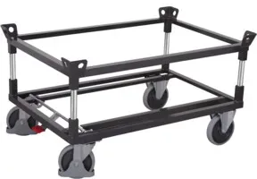 Cordes Fahrgestell mit 2 Winkelrahmen RAL 7016