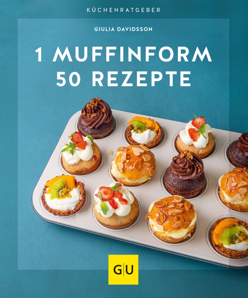 1 Muffinform - 50 Rezepte - Giulia Davidsson  Kartoniert (TB)