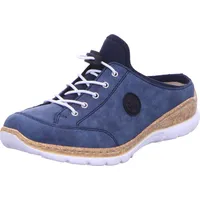 Rieker Clog, Sabot, Schlupfschuh, Sneaker mit MemoSoft-Ausstattung Rieker blau