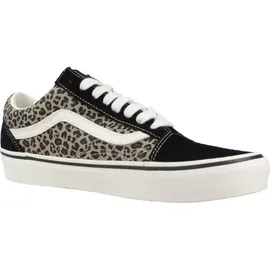 Vans Old Skool Black/Leopard 36