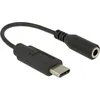 65842 Handykabel Schwarz 0,14 m USB C 3.5mm