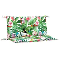 VidaXL Gartenbank-Auflagen 2 Stk. Mehrfarbig 100x50x7 cm Stoff