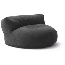 Lumaland Sitzsack-Sofa Interior Line 320l - 90 x 50 cm - Dunkelgrau