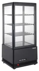 SARO Kühlvitrine Modell SC 70 AV, schwarz 330-30051 , 1 Stück