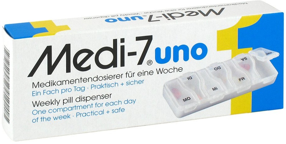 medi 7 medikamenten dosierer fr 7 tage