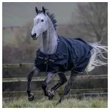Bucas Trot Turnout Regendecke 50g 135 cm Schwarz/Weiß