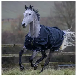 Bucas Trot Turnout Regendecke 50g 135 cm Schwarz/Weiß