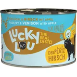 Lucky Lou 6x 200g Adult Geflügel & Hirsch Lucky Lou Katzenfutter nass