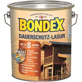 Bondex Dauerschutz-Lasur 4 l kiefer seidenglänzend