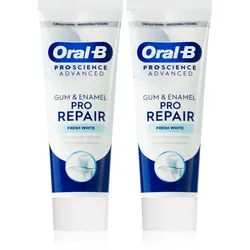 Oral B Gum & Enamel Repair Gentle Whitening schonende bleichende Zahncreme 2x75 ml