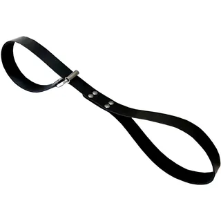 Terginum BDSM Halsband Würgehalsband Dressurhalsband mit Rollschnalle Sklavenhalsband Lederhalsband BDSM - 32-38 cm
