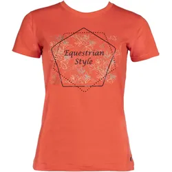 Damen T-Shirt Savona Print Style ROT, Gr. M M