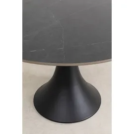 Kare DESIGN Esstisch Possibilita 86382 Ø 120 cm Keramik Schwarz