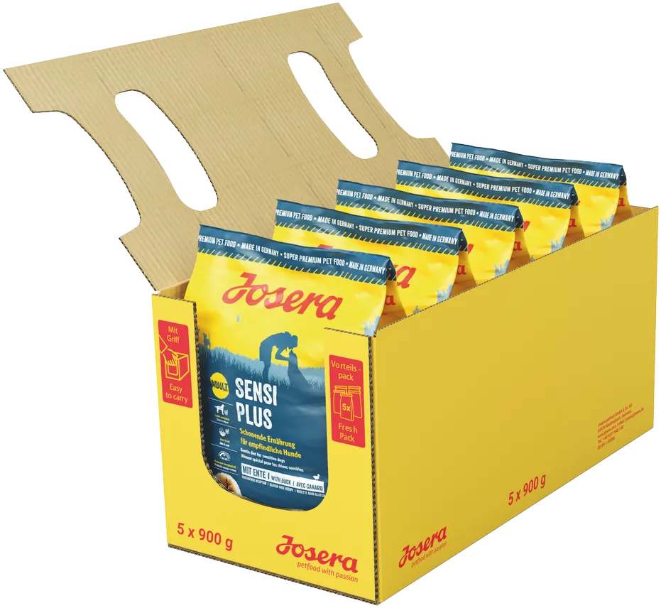 JOSERA SensiPlus 5 x 900g (Mit Rabatt-Code JOSERA-5 erhalten Sie 5% Rabatt!)