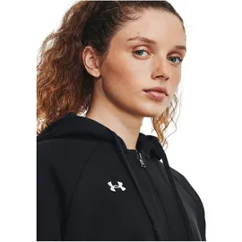 Under Armour Rival Fleece FZ Hoodie in Schwarz, M