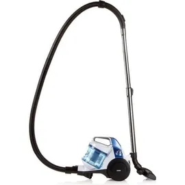 DOMO DO7286S Staubsauger ohne Beutel Weiß/Blau