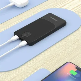 wozinsky Powerbank Wpower Wpbbk-2 10000mah Usb-a Usb-c - Schwarz