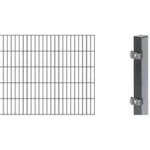 GAH Alberts Doppelstabmatten 656 Set 1 Matte 200 x 100 cm anthrazit