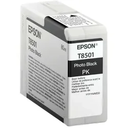 Original Epson C13T850100 / T8501 Druckerpatrone Foto Schwarz