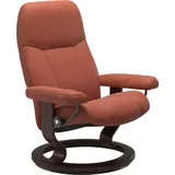 Stressless Stressless® Relaxsessel »Consul« mit Classic Base, Größe S, Gestell Braun rot