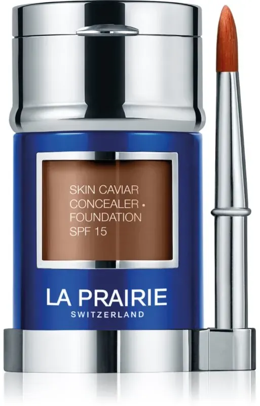 La Prairie Skin Caviar Concealer Foundation Make-up und Korrektor LSF 15 Farbton NW-60 Warm Cinnamon 30 ml