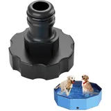 Abflussstopfen Hundepool, Universal Abflussstöpsel für Faltbare Hundepool, Planschbecken Hundebadewanne Stopfen, Ersatz Pool Ablaufstopfen Kappe für Haustier Badewanne, Hundepools Reparatur