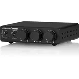 Nobsound NS-13G MAX 300Wx2 Stereo Verstärker mit Phono Eingang – HiFi Mini Endstufe der Klasse D für Heimkino, Plattenspieler, Studiomonitor | TPA3255, RCA/MM-Eingänge, Bass-/Höhenregelung (DC 48V)