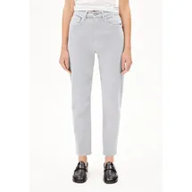 ARMEDANGELS MAIRAA | Mom Jeans recycelter Baumwoll Mix Comfort Stretch / grau 28/32