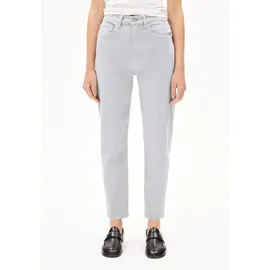ARMEDANGELS MAIRAA | Mom Jeans recycelter Baumwoll Mix Comfort Stretch / grau 28/32
