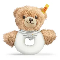 Steiff 239939 - Schlaf-gut-Bär Greifring, 12 cm