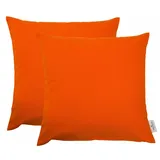 Tom Tailor Kissenhülle mit Reißverschluss 60 x 60 cm Dove Decken & Kissen Orange