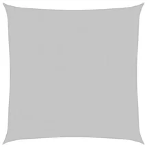 vidaXL Sonnensegel Hellgrau 3,6x3,6 m 100% Polyester Oxford