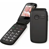 Universum MP 400-C Klapphandy | Seniorenhandy | 2,4 Zoll Display | 2G Quadband | Notruf und SMS | Bluetooth 3.0