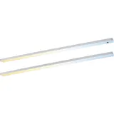 Paulmann LED Lichtleiste Inline chrom matt 55 cm TW 2er Set