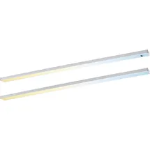 Paulmann LED Lichtleiste Inline chrom matt 55 cm TW 2er Set