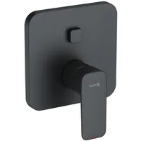 Kludi PURE&STYLE Unterputz-Wannenfüll- und Brause-Einhandmischer, Wandmontage, 29 l/min, 406593975,