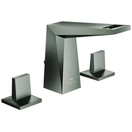 Grohe Allure Brilliant 3-Loch-Waschtischbatterie Hard Graphite