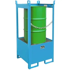 Bauer Südlohn Fass-Stapelpalette FSP-1 210 Liter Lichtblau