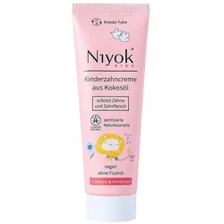 Niyok Zahncreme - Kids Erdbeere & Himbeere 75ml Zahnpasta 