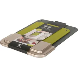 Joseph Joseph DoorStore Schneidebrett-Set Kunststoff 2-tlg. 31 x 6,2 x 2 cm Grau/Grün
