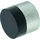 Woelm Wandpuffer Silber 25 mm